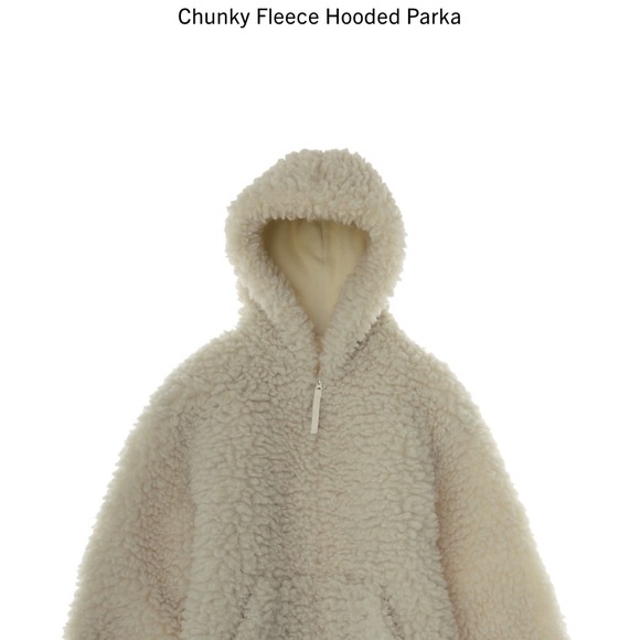 Helmut Lang Chunky Fleece Hooded Parka - Picture 7 of 12